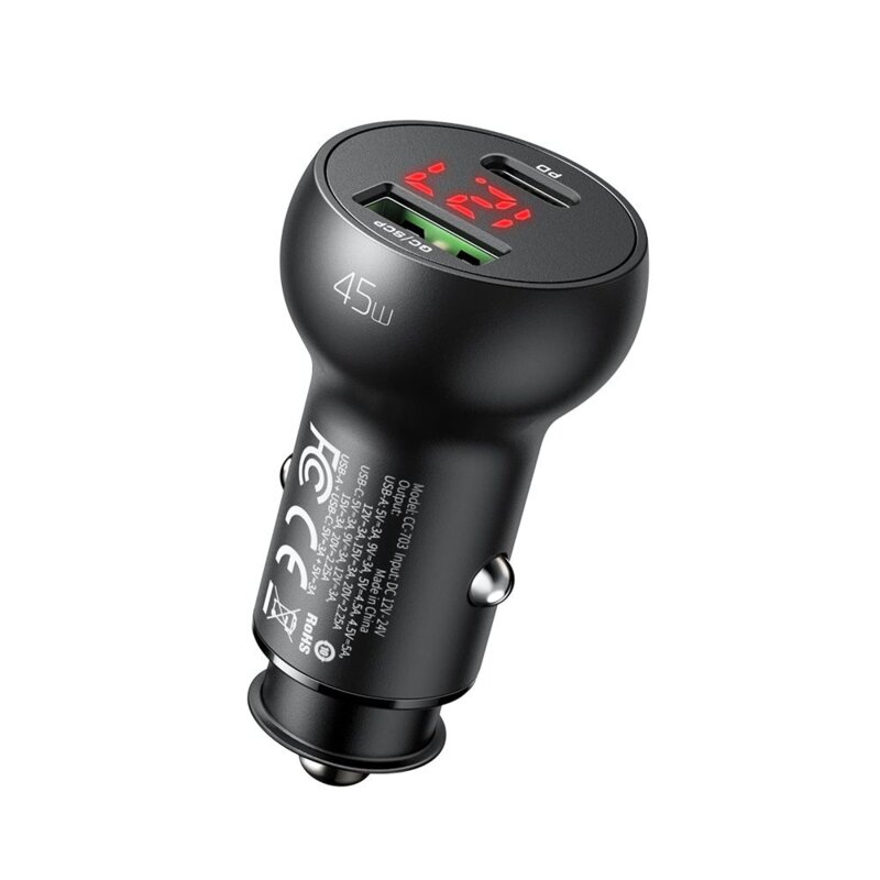 Incarcator auto bricheta Fast Charging, Mcdodo CC-7030