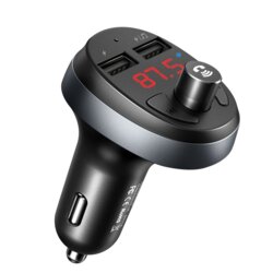 Modulator FM Bluetooth 2x USB, Mcdodo CC-6880, negru