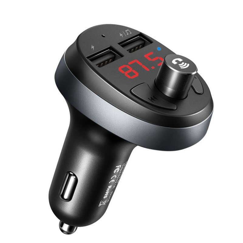 Modulator FM Bluetooth 2x USB, Mcdodo CC-6880, negru