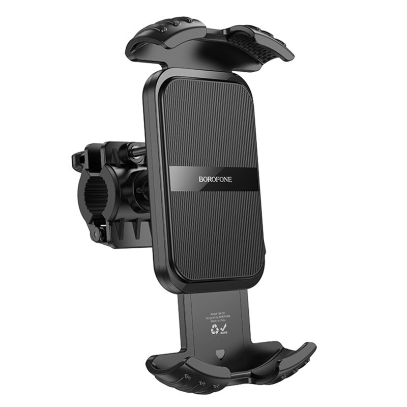 Suport telefon pentru bicicleta 4.7-7 inch, Borofone BH105. negru