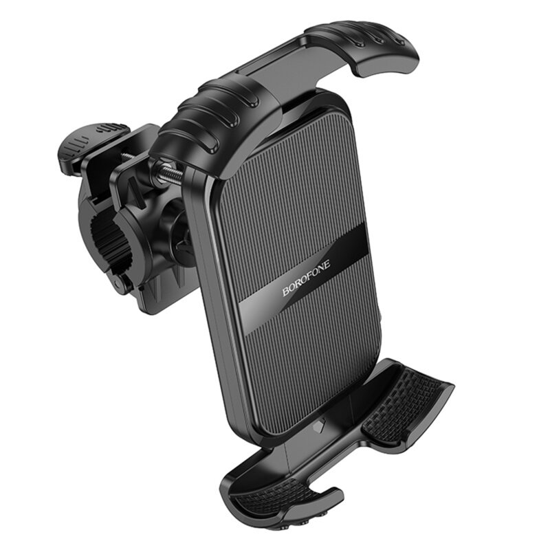 Suport telefon pentru bicicleta 4.7-7 inch, Borofone BH105. negru