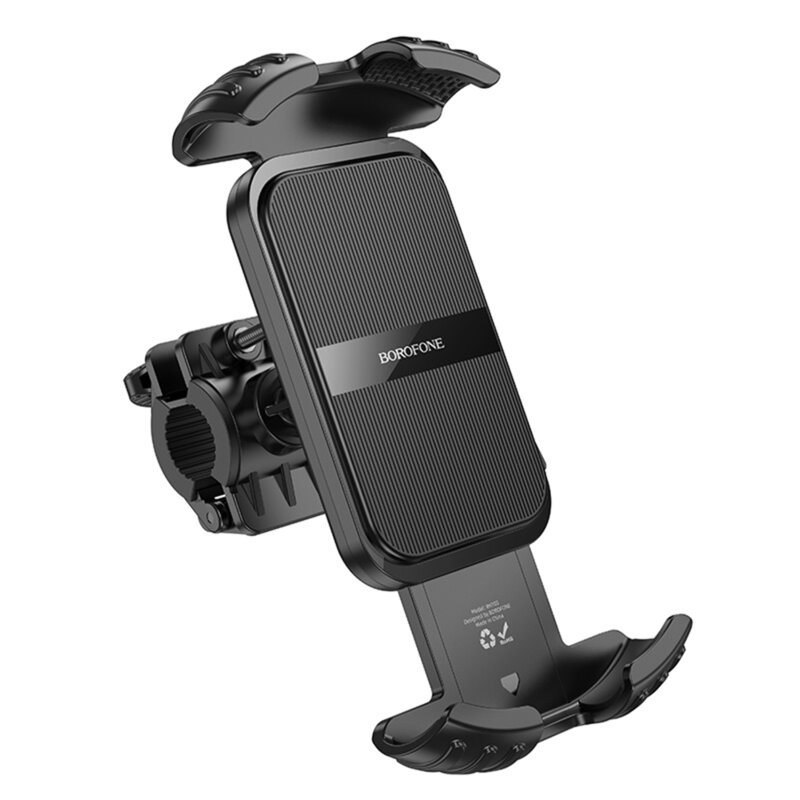 Suport telefon pentru bicicleta 4.7-7 inch, Borofone BH105. negru