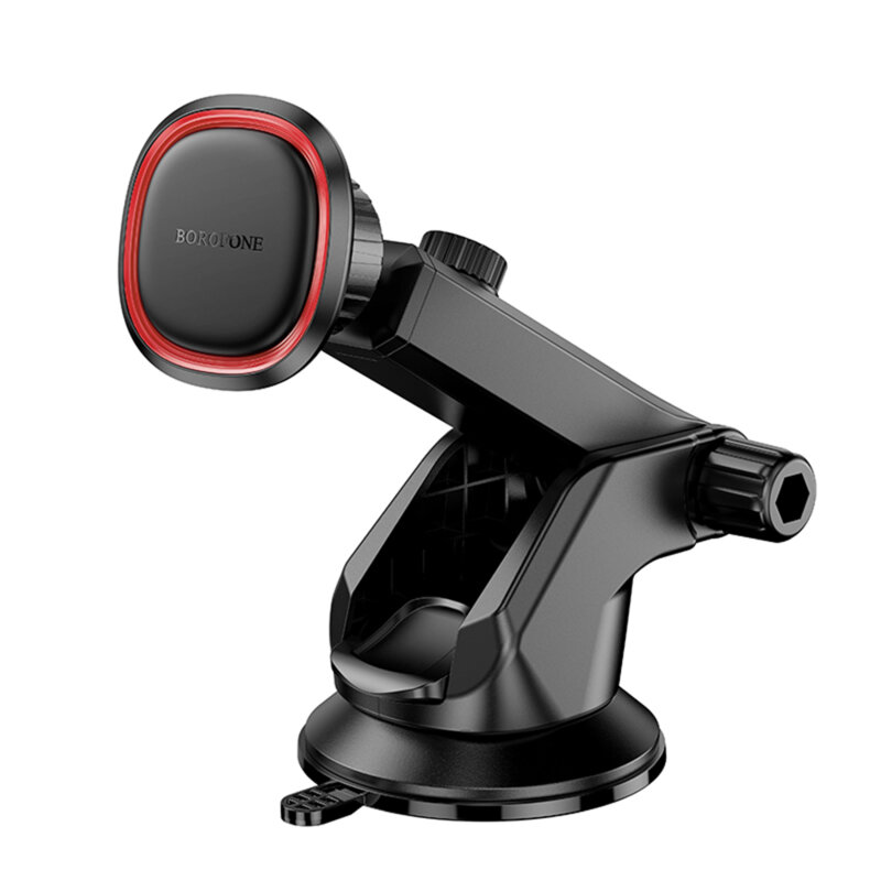 Suport telefon magnetic pentru bord/parbriz Borofone Roman BH125, negru