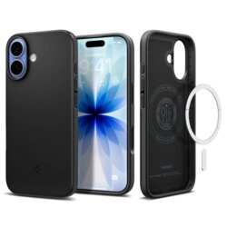 Husa iPhone 17 Spigen Thin Fit MagSafe, negru