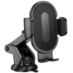 Suport telefon 4.7–7" pentru bord/parbriz Borofone Rio BH134, negru