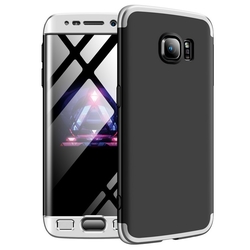 Husa Samsung Galaxy S8 GKK 360 Full Cover Negru-Argintiu