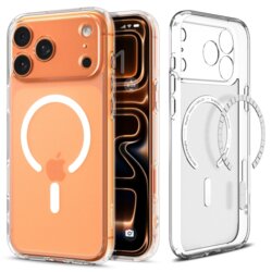 Husa iPhone 17 Pro Max Spigen Ultra Hybrid MagSafe, alb