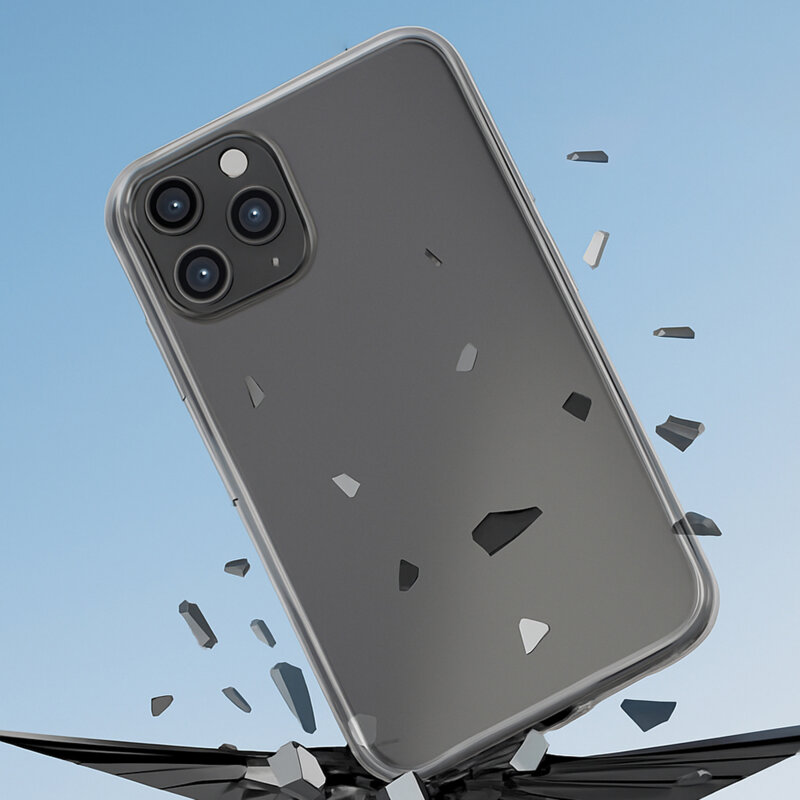 [Folie sticla + husa] iPhone 16 3mk ComfortDuo, transparenta