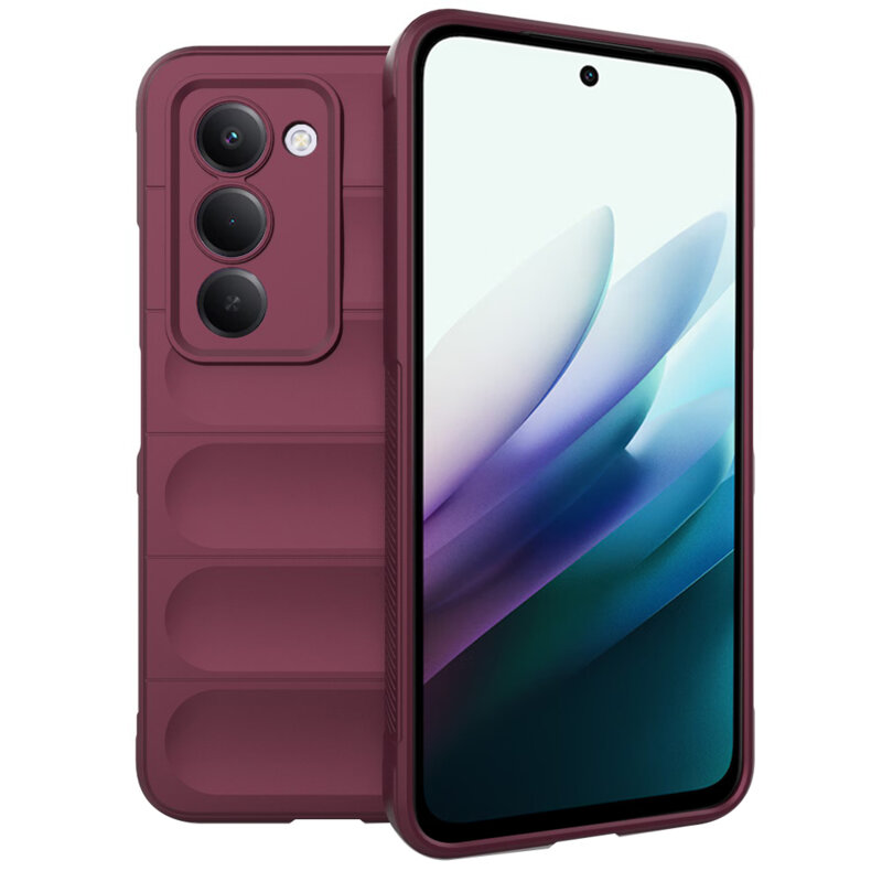 Husa Xiaomi Redmi 15 4G Techsuit Magic Shield, bordo