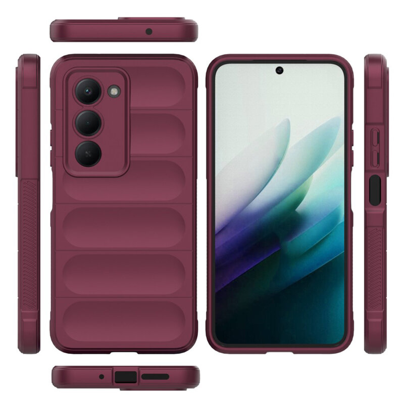 Husa Xiaomi Redmi 15 4G Techsuit Magic Shield, bordo