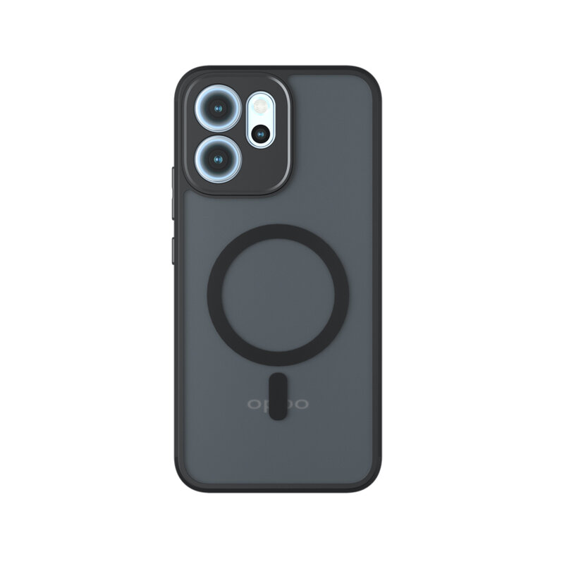 Husa Oppo Reno14 F Techsuit PureFrost MagSafe, negru frost