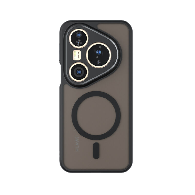 Husa Huawei Pura 80 Pro Techsuit PureFrost MagSafe, negru frost
