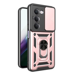 Husa Xiaomi Redmi 15 4G protectie camera Techsuit CamShield Series, roz