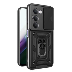 Husa Xiaomi Redmi 15 4G protectie camera Techsuit CamShield Series, negru