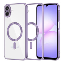 Husa premium Samsung Galaxy A07 4G Techsuit Luxury Crystal MagSafe, mov