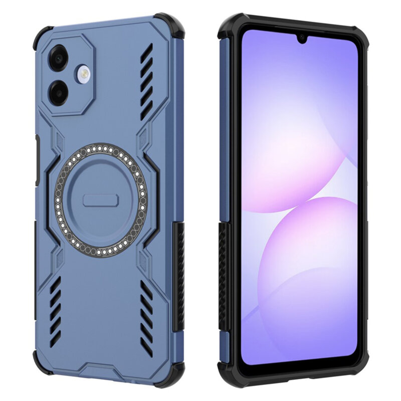 Husa Samsung Galaxy A07 4G Techsuit ArmorMag Case, albastru