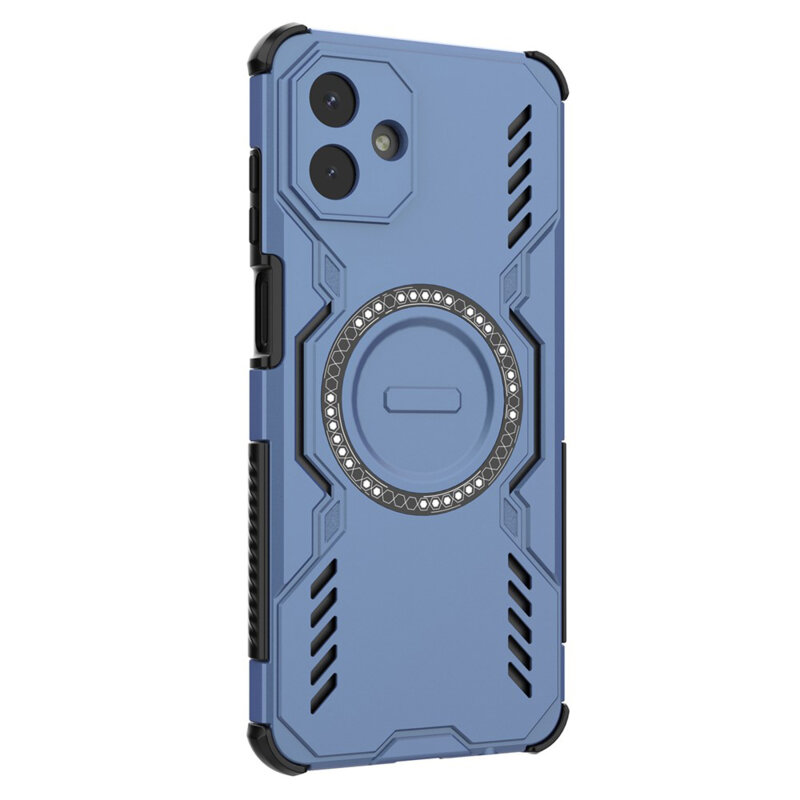 Husa Samsung Galaxy A07 4G Techsuit ArmorMag Case, albastru