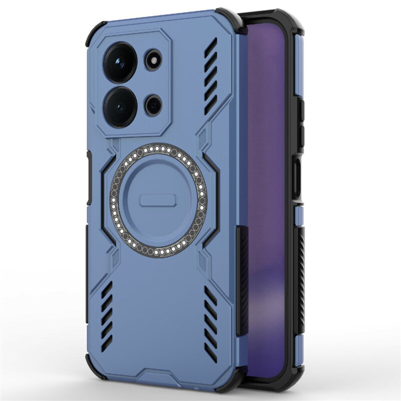 Husa Xiaomi Redmi 15C 4G Techsuit ArmorMag Case, albastru