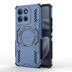 Husa Motorola Moto G86 Power Techsuit ArmorMag Case, albastru