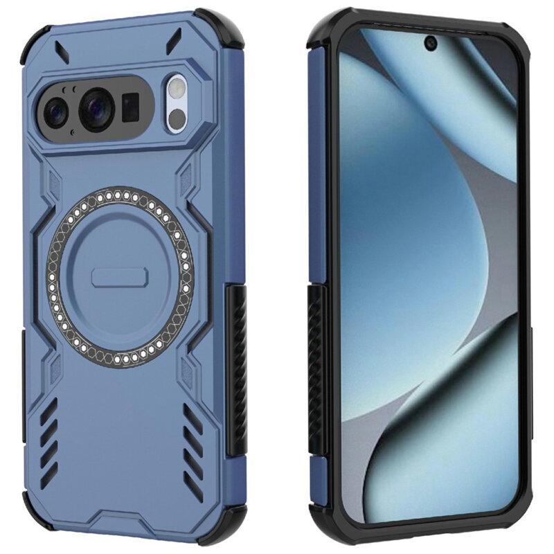 Husa Google Pixel 10 Pro Techsuit ArmorMag Case, albastru