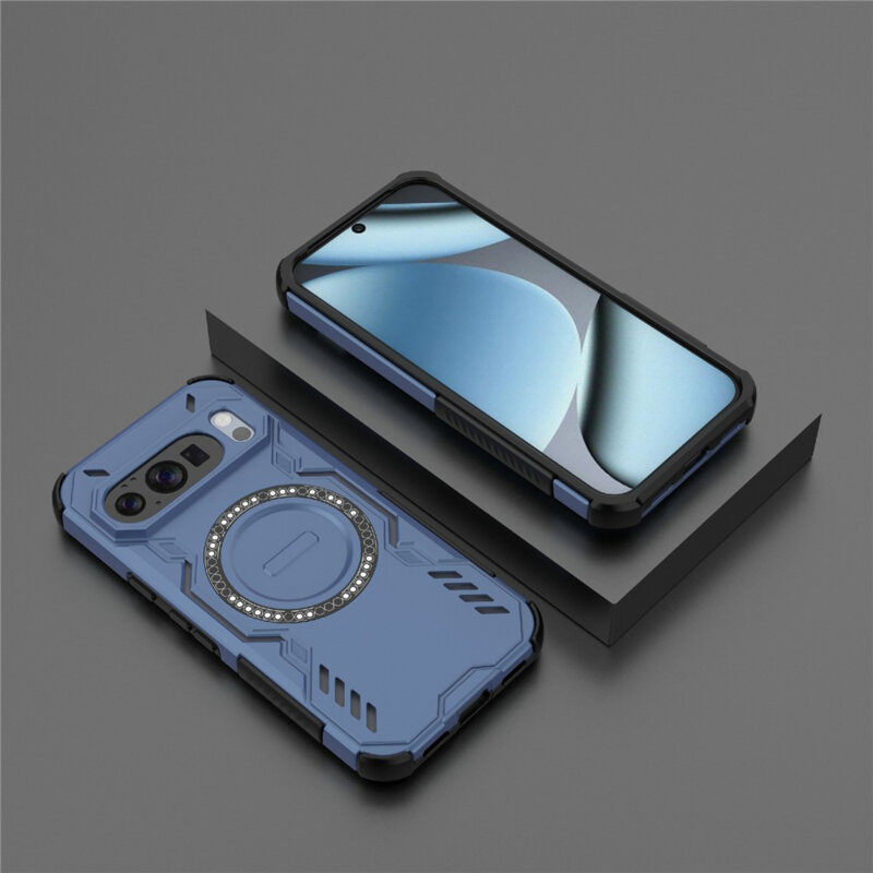 Husa Google Pixel 10 Pro Techsuit ArmorMag Case, albastru