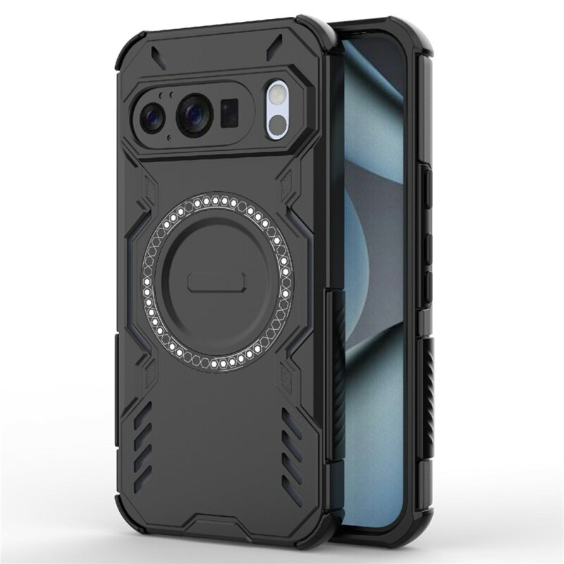 Husa Google Pixel 10 Pro Techsuit ArmorMag Case, negru
