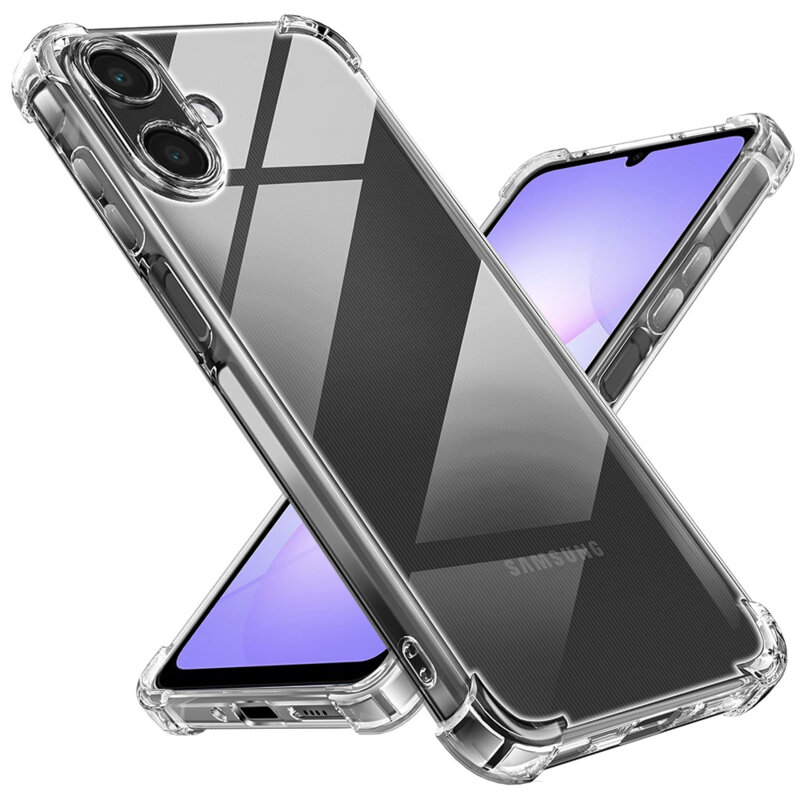 Husa Samsung Galaxy A07 4G Techsuit Shockproof Clear Silicone, transparenta
