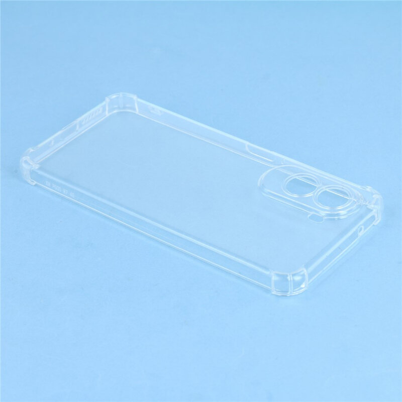 Husa Xiaomi Poco M7 4G Techsuit Shockproof Clear Silicone, transparenta