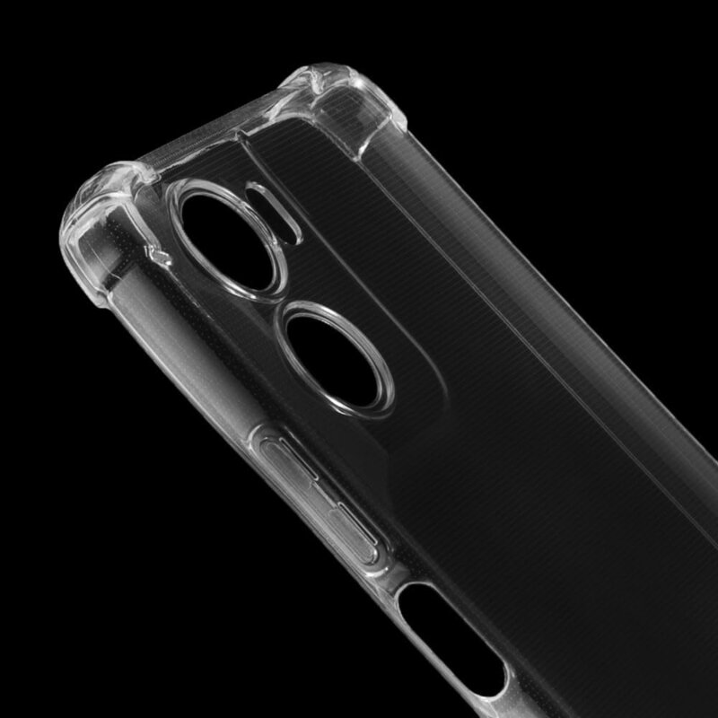 Husa Motorola Moto G06 Techsuit Shockproof Clear Silicone, transparenta