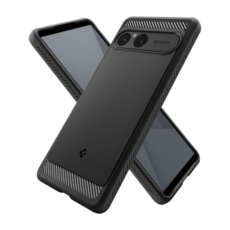 Husa Sony Xperia 10 VII Spigen Rugged Armor, negru
