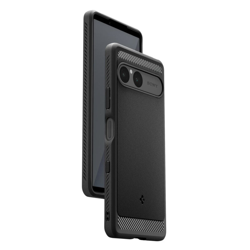Husa Sony Xperia 10 VII Spigen Rugged Armor, negru