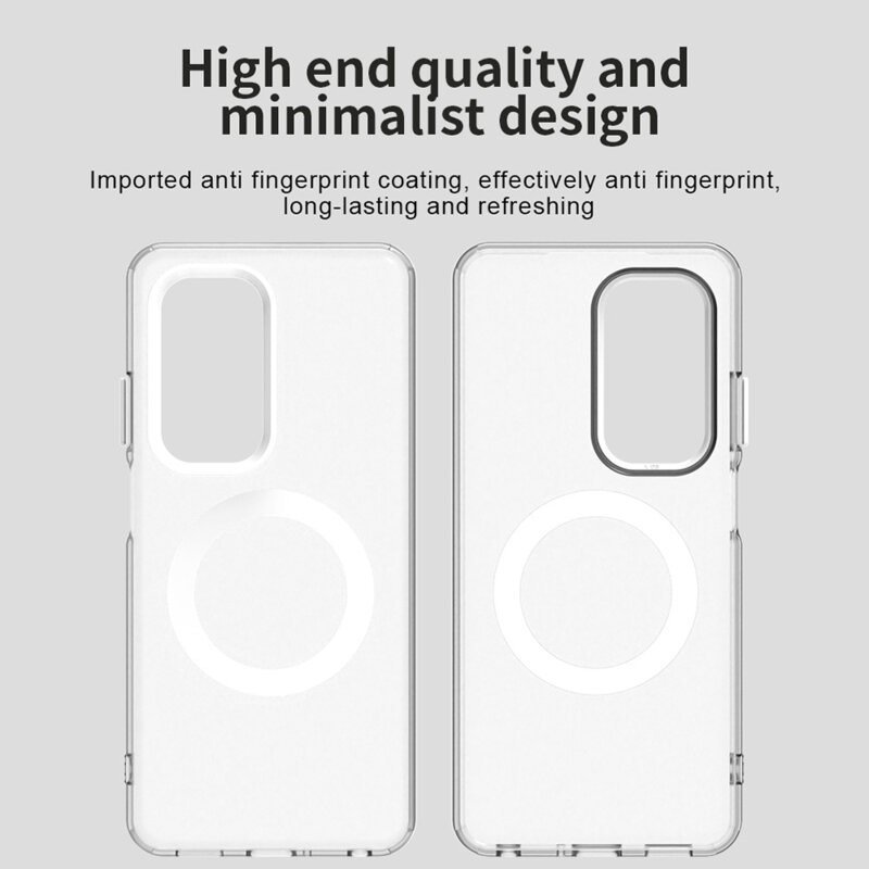 Husa Oppo A5 5G Techsuit CandyCase MagSafe, alb
