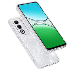 Husa sclipici Oppo A5 5G Techsuit SparkleSkin, transparenta