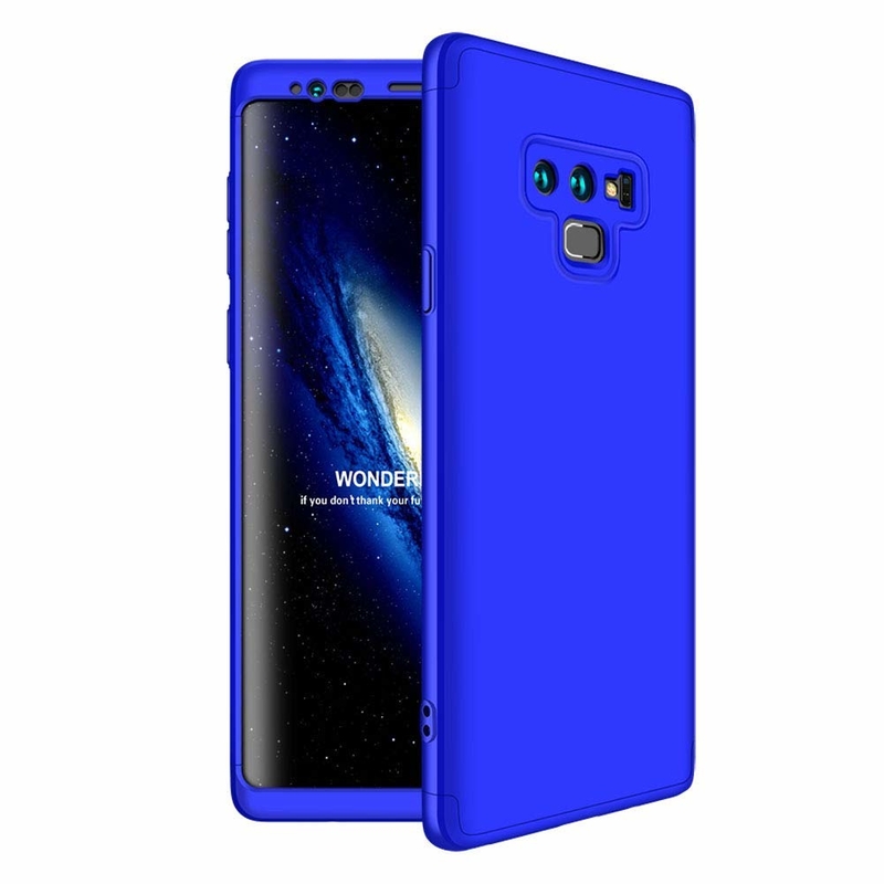 Husa Samsung Galaxy Note 9 GKK 360 Full Cover Albastru