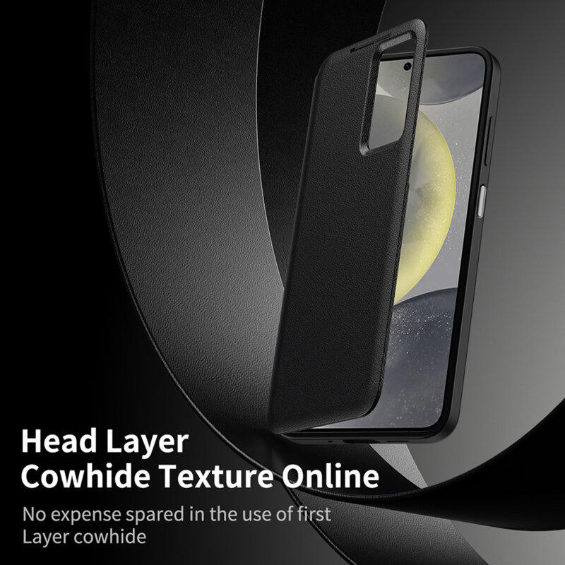 Husa tip carte Samsung Galaxy A26 5G SmartView Series, negru