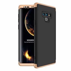 Husa Samsung Galaxy Note 9 GKK 360 Full Cover Negru-Auriu