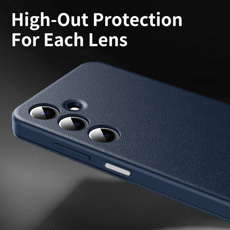 Husa tip carte Samsung Galaxy A26 5G SmartView Series, albastru