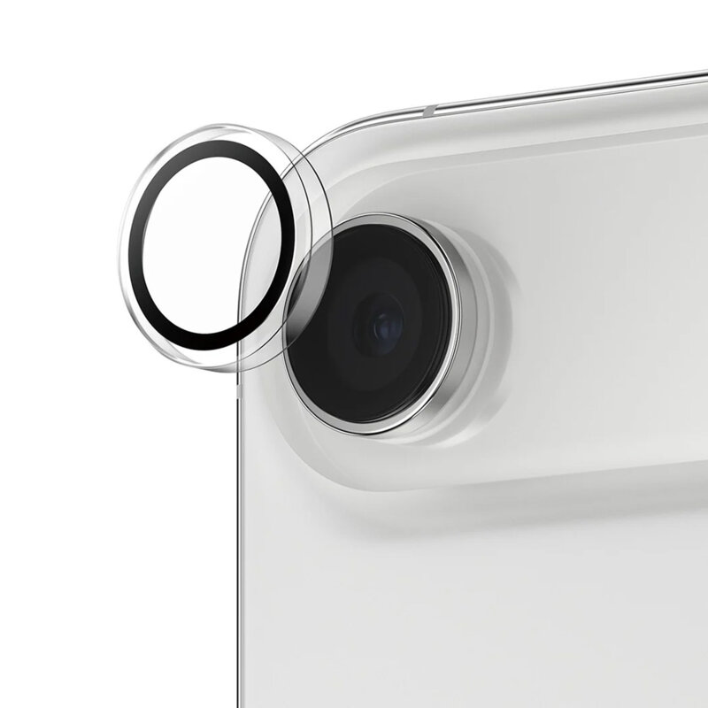 Folie iPhone 17 Air pentru lentile camera PanzerGlass® Hoops® Series, transparenta