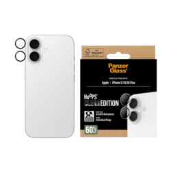 Folie iPhone 17 pentru lentile camera PanzerGlass® Hoops® Series, transparenta