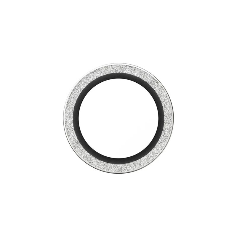 Folie iPhone 17 Air pentru lentile camera PanzerGlass® Hoops® Series, argintiu