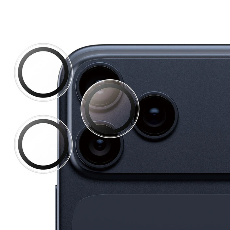Folie iPhone 17 Pro pentru lentile camera SAFE. by PanzerGlass®, transparenta