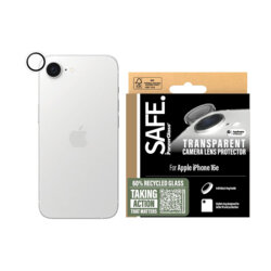 Folie iPhone 16e pentru lentile camera SAFE. by PanzerGlass®, transparenta