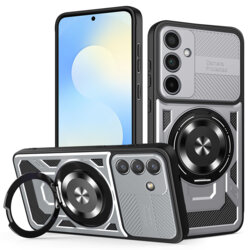 Husa Samsung Galaxy S25 FE Techsuit RuggedCam, gri
