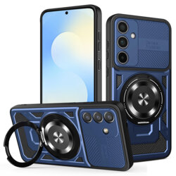 Husa Samsung Galaxy S25 FE Techsuit RuggedCam, albastru