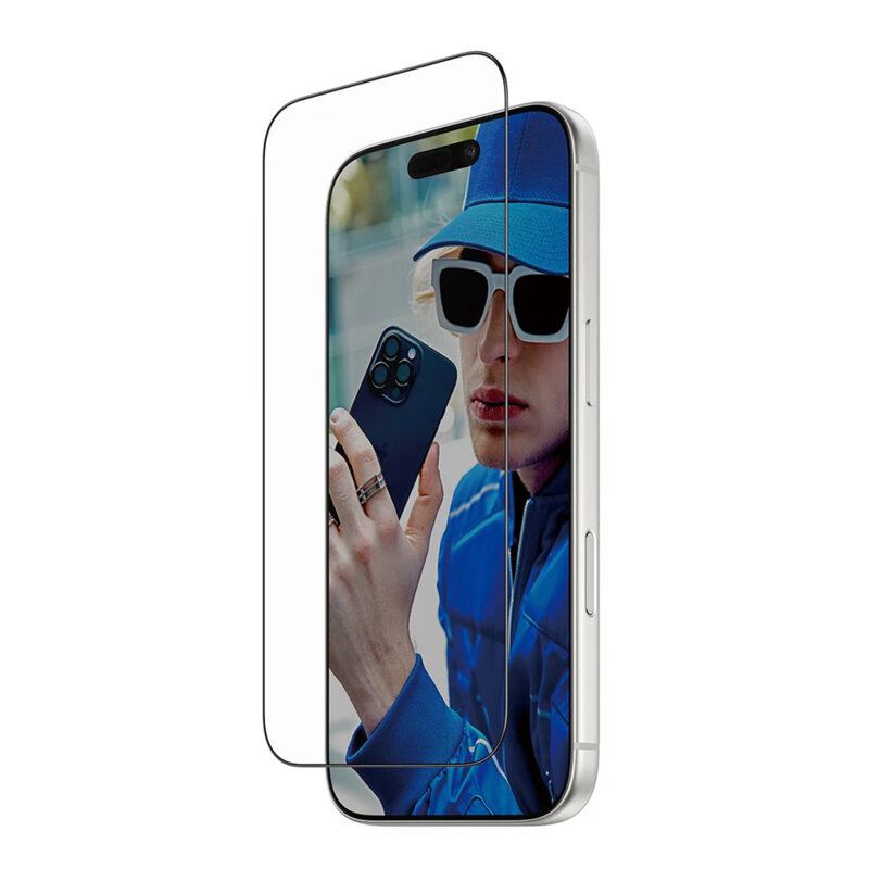 Folie iPhone 17 Pro PanzerGlass® Ultra-Wide Fit w. FASTFIT IN-A-BOX, negru