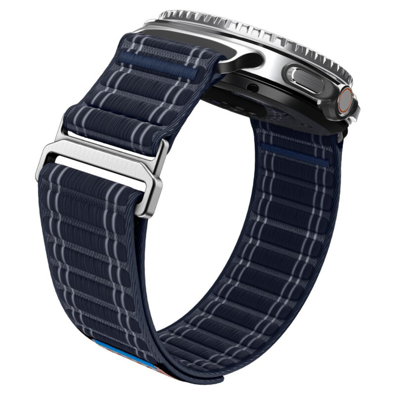 Curea Samsung Galaxy Watch8 44mm Spigen WBF1, bleumarin