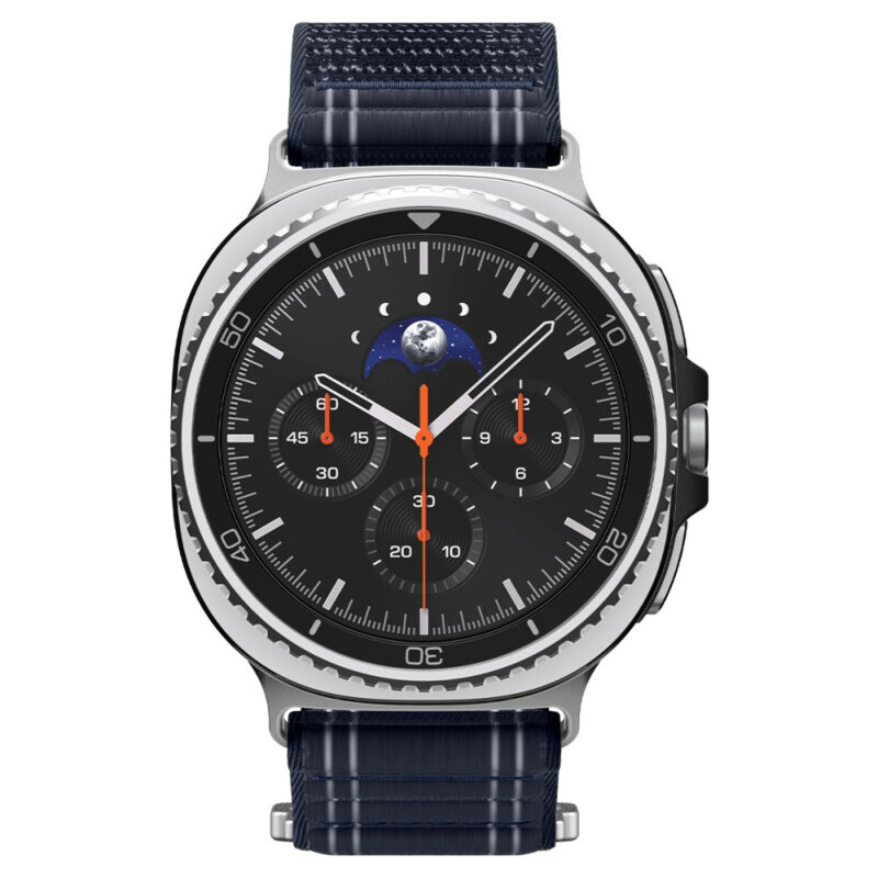 Curea Samsung Galaxy Watch8 44mm Spigen WBF1, bleumarin