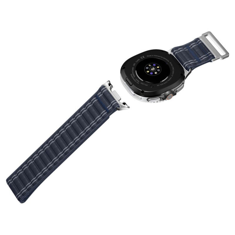 Curea Samsung Galaxy Watch8 44mm Spigen WBF1, bleumarin
