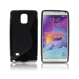 Husa Samsung Galaxy Note 4 N910 Silicon Gel TPU Negru