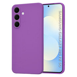 Husa silicon Samsung Galaxy S25 FE Techsuit SoftFlex, mov